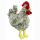 Pl&uuml;sch Huhn sitzend ca 28 cm