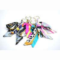 Bag Decoration scarf, 4 assorted, in bag, 100 cm