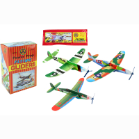 Styroporflieger 12 fach sortiert ca 20cm