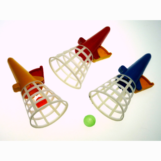 catch ball game in bag - ca 12 cm
