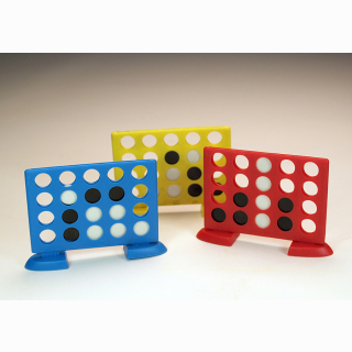 Steckspiel 3-farbig sortiert 10 x 7 cm