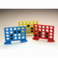 Steckspiel 3-farbig sortiert 10 x 7 cm