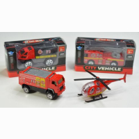 Rettungswagen Metall / Kunststoff, 8-fach sortiert, in...