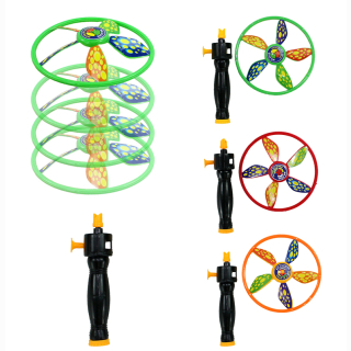 Flugkreisel fliegende Untertasse 3 fach sortiert - ca 10cm