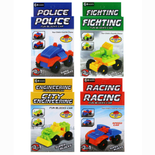 bricks construction car