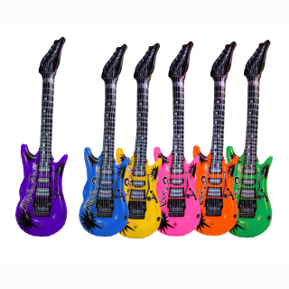 (Air) Guitar, inflatable, 6 assorted, 100 cm