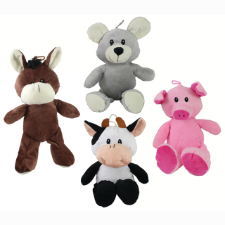 Plush toy assortment with dangling legs - approx. 28cm