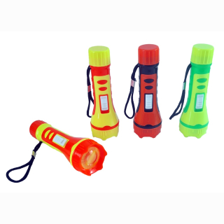 Taschenlampe am Band 4-fach sortiert ca 10,5 cm