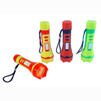 Taschenlampe am Band 4-fach sortiert ca 10,5 cm