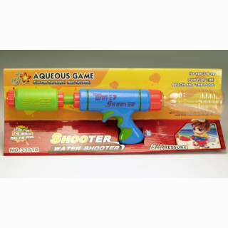 Water gun with bottle tank, in box, 43 cm