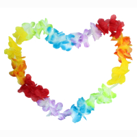 Hawaii Blumenkette mit 36 Bl&uuml;ten, im Beutel, 95 cm