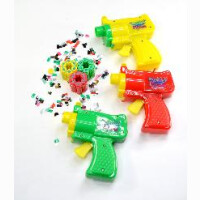 Confetti Party Popper Pistol, 6 shooter with 3 pieces...