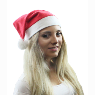 Santa hat with bobble